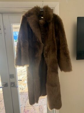Nour Hammour Shearling Coat